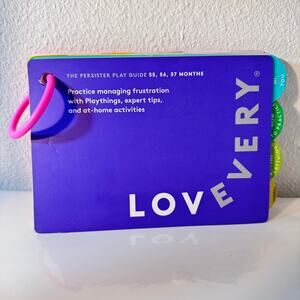 Lovevery The Persister Play Guide Montessori Activity Book 55-57‎ Months